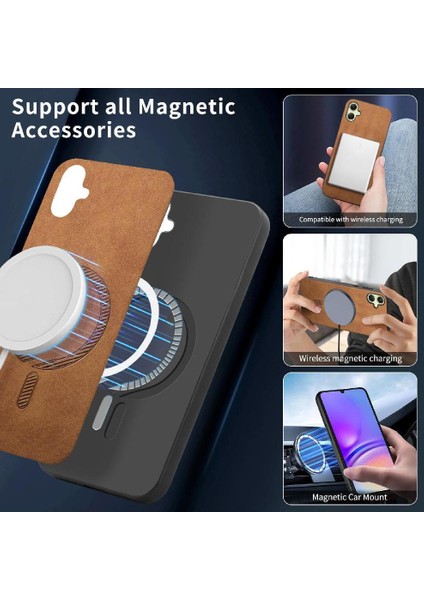 Samsung Galaxy A05 Ince Hafif Magsafe Araba Mounts Için Flip Case (Yurt Dışından) modelleri