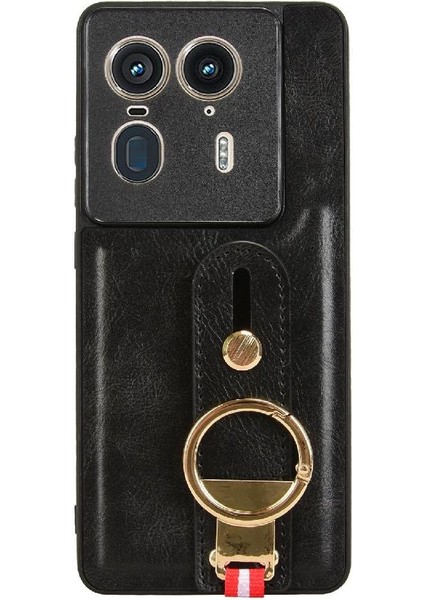 Motorola Moto X50 Ultra 5g Uyumluluk Bilek Kayışı Premium Pu Için Kılıf (Yurt Dışından)