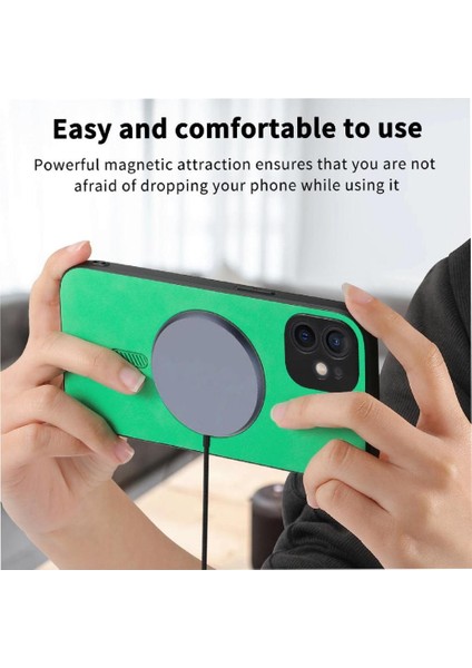 IPhone 11 Için Flip Case Kablosuz Şarj Ince Magsafe Araba Bağlar (Yurt Dışından) fırsatları
