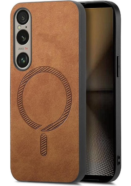 Sony Xperia 1 Ⅵ Magsafe Araç Mounts Için Flip Case Hafif Kablosuz Ince (Yurt Dışından)