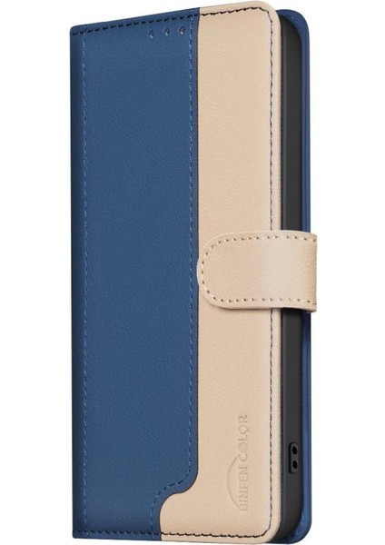 Tecno Pop 8 Kickstand Flip Folio Rfıd Engelleme Kart Yuvaları Için Flip Case (Yurt Dışından)