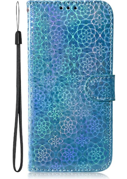 BDT Boutique Huawei Nova 12 Pro Için Flip Case Glitter Renkli Premium Pu Deri Kart (Yurt Dışından)