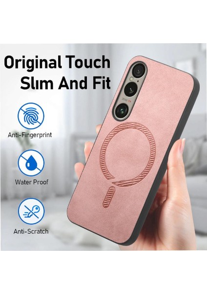 Sony Xperia 1 Ⅵ Magsafe Araç Mounts Için Flip Case Hafif Kablosuz Ince (Yurt Dışından) indirimleri