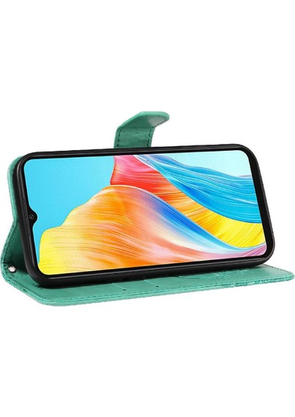 Oppo A38 4g Için Flip CASE/A18 4g Kredi Kartı Yuvası ile Yüksek Kaliteli El (Yurt Dışından) modelleri