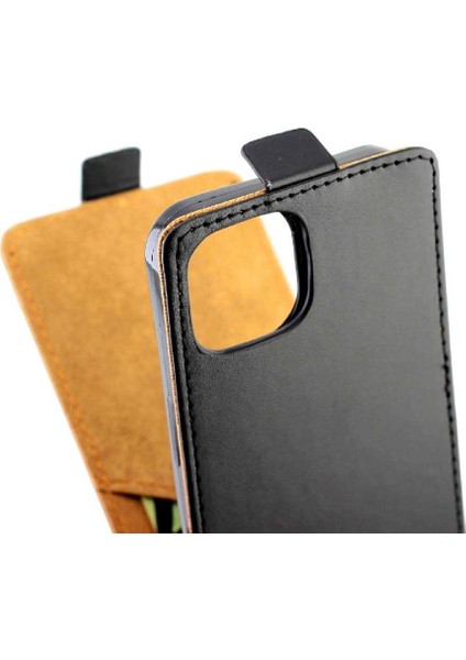 IPhone 13 Için Dikey Flip Case Tpu Deri Kart Yuvası Iş Tarzı (Yurt Dışından) modelleri