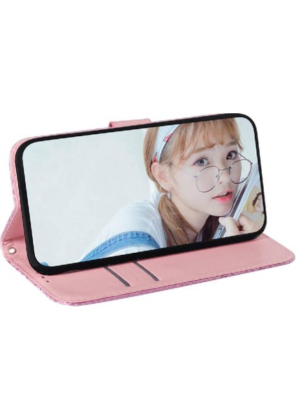 Onur 200 Lite Için Flip Case Kart Yuvası Cüzdan Kılıf Standı Tutucu Glitter (Yurt Dışından)