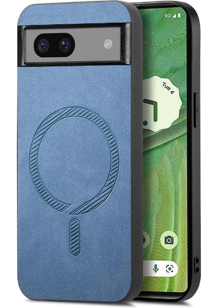 Google Pixel 7 Ince Hafif Kablosuz Şarj Magsafe Için Flip Case (Yurt Dışından)