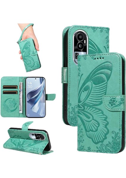 Oppo Oppo 10 5g/oppo 10 Pro 5g ile Yüksek Kaliteli Deri Flip Case (Yurt Dışından)