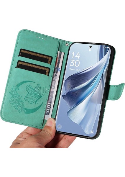 Oppo Oppo 10 5g/oppo 10 Pro 5g ile Yüksek Kaliteli Deri Flip Case (Yurt Dışından)