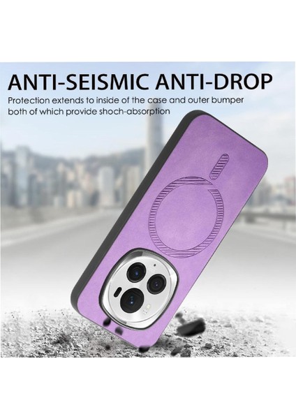 Onur Için Flip Case Sihirli 6 Pro Hafif Magsafe Araba Bağlar Ince (Yurt Dışından)