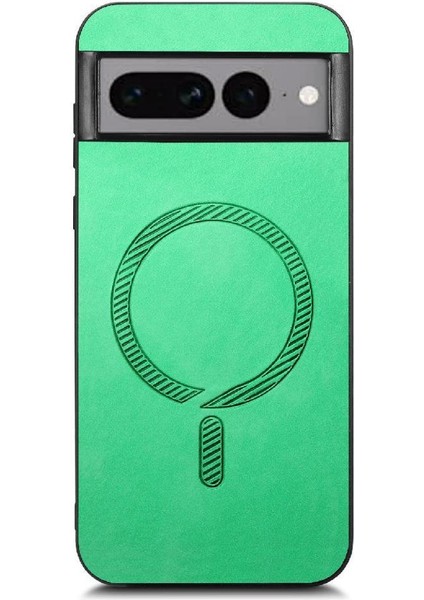 Google Piksel 7 Pro Kablosuz Şarj Ince Magsafe Araba Için Flip Case (Yurt Dışından)