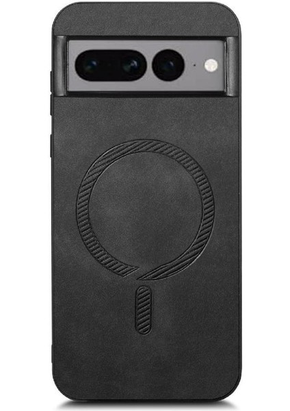 Google Piksel 7 Pro Kablosuz Şarj Ince Magsafe Araba Için Flip Case (Yurt Dışından)