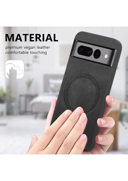 Google Piksel 7 Pro Kablosuz Şarj Ince Magsafe Araba Için Flip Case (Yurt Dışından) fırsatları