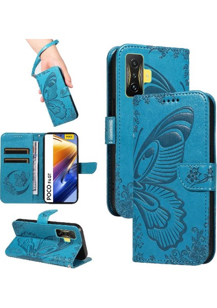 BDT Boutique Kredi Kartı Yuvası ile Xiaomi Redmi Credit Oyun Için Flip Case Kabartmalı Yüksek (Yurt Dışından)