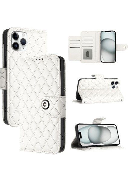 IPhone 11 Için Kılıf Pro Max Kart Tutucu Cüzdan Kapak Bilek Şerit Darbeye (Yurt Dışından)