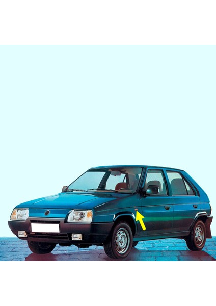 Skoda Favorit 1988-1995 Yan Çamurluk Sinyal Lambası 1 Adet