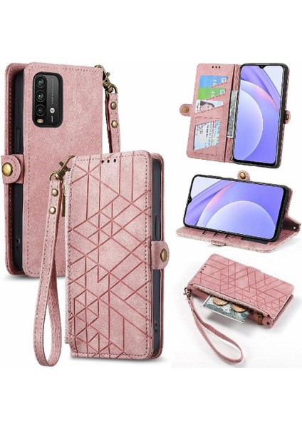 Xiaomi Redmi Not 9 Için Flip Case 4g Cüzdan Darbeye Deri Kılıf Kapak (Yurt Dışından)