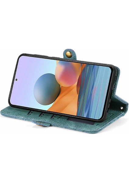 Xiaomi Redmi Not 10 Pro Için Flip Case Basit Iş Deri Kılıf Cüzdan (Yurt Dışından) modelleri