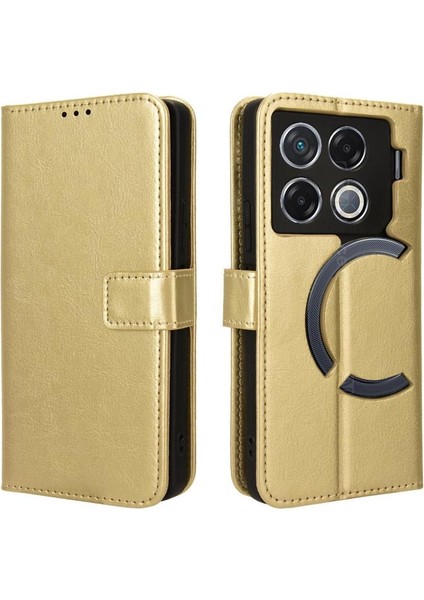 Infinix Gt 20 Pro 5g Için Kılıf Kapak Çevirin Cüzdan Manyetik Kart Tutucu (Yurt Dışından) fiyatları