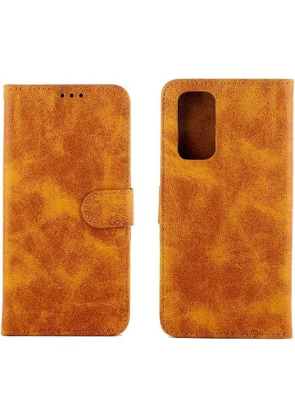 Samsung Galaxy M55 Kart Tutucu Tam Koruma Kickstand Pu Için Filp Durumda (Yurt Dışından)
