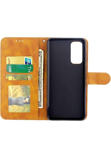 Samsung Galaxy M55 Kart Tutucu Tam Koruma Kickstand Pu Için Filp Durumda (Yurt Dışından)