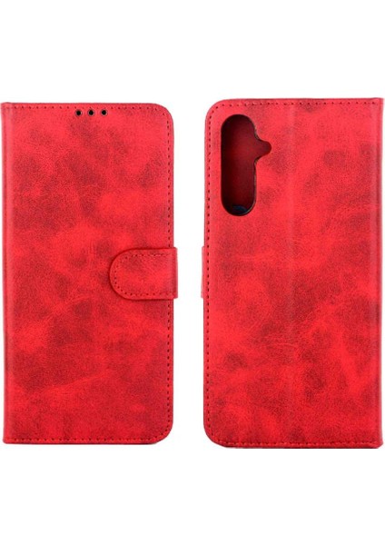 Samsung Galaxy A25 Pu Deri Kickstand Manyetik Kapatma Için Filp Durumda (Yurt Dışından)