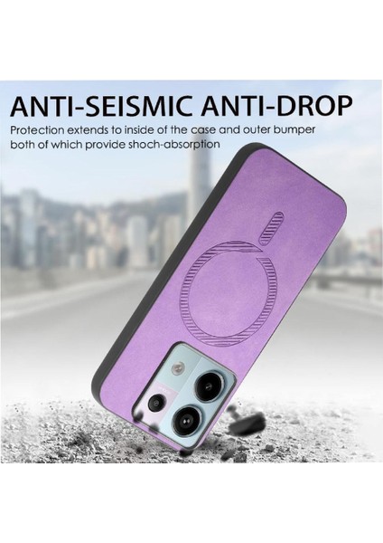 Xiaomi Redmi Not Için Flip Case 13 Pro 5g Kablosuz Şarj Ince Magsafe (Yurt Dışından)