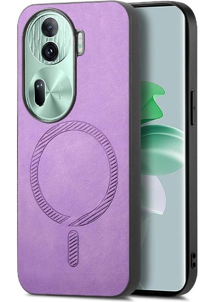 Oppo Oppo 11 Pro 5g Kablosuz Şarj Için Flip Case Hafif Magsafe (Yurt Dışından)