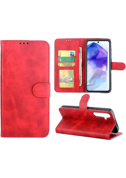 Samsung Galaxy A35 Manyetik Kapatma Tam Koruma Pu Kartı Için Filp Durumda (Yurt Dışından)