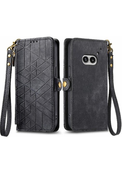 Nothing Flip Case Telefon 2A Darbeye Basit Iş Deri Çanta (Yurt Dışından)