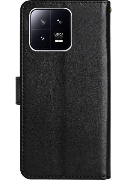 Xiaomi 13 Pro Için Kickstand Durumda Bilek Kayışı Pu Deri Kart Tutucu (Yurt Dışından) fırsatları