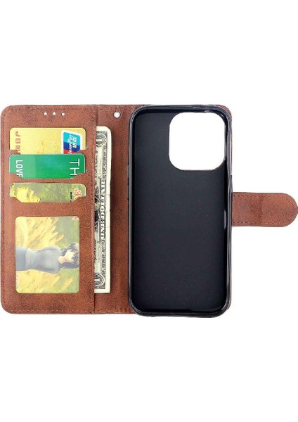 IPhone 14 Için Filp Durumda Pro Tam Koruma Kartı Tutucu Kickstand Pu (Yurt Dışından) fiyatları
