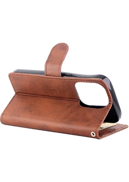 IPhone 14 Için Filp Durumda Pro Tam Koruma Kartı Tutucu Kickstand Pu (Yurt Dışından) fırsatları