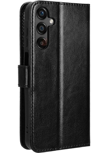 Samsung Galaxy Için Kılıf C55 5g Kart Tutucu Cüzdan Kapak Çevirin Manyetik (Yurt Dışından)