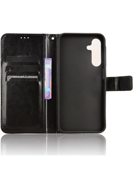 Samsung Galaxy Için Kılıf C55 5g Kart Tutucu Cüzdan Kapak Çevirin Manyetik (Yurt Dışından)