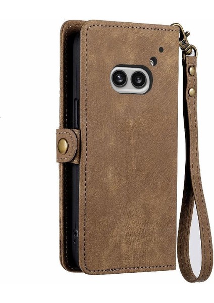 Nothing Flip Case Telefon 2A Darbeye Basit Iş Deri Çanta (Yurt Dışından) indirimleri