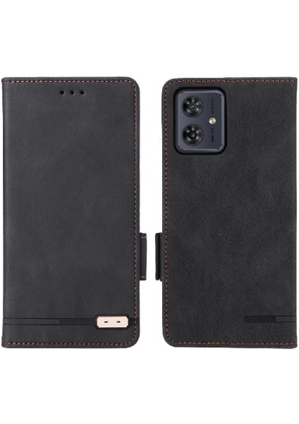 Motorola Moto G54 5g Kart Tutucu Kapak Kickstand Manyetik Için Flip Case (Yurt Dışından)