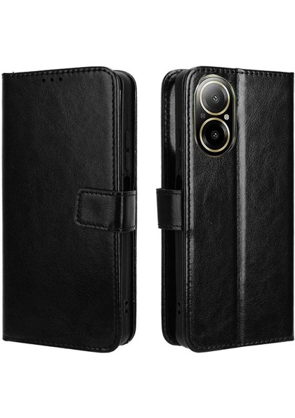 Realme 12 Lite 4g Için Kılıf Kart Tutucu Cüzdan Manyetik Kapak Çevirin (Yurt Dışından) fırsatları