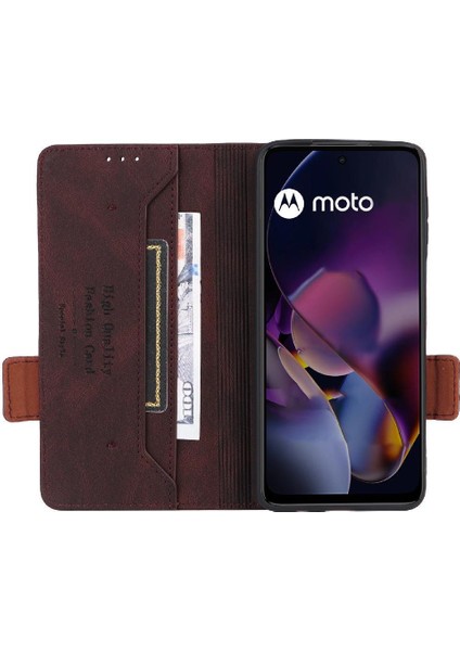 Motorola Moto G54 5g Kart Tutucu Kapak Kickstand Manyetik Için Flip Case (Yurt Dışından) fiyatları