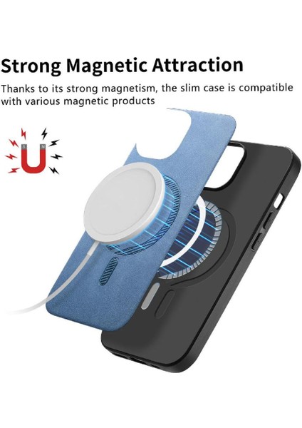 Samsung Galaxy S23 Fe Magsafe Araba Mounts Kablosuz Şarj Için Flip Case (Yurt Dışından)
