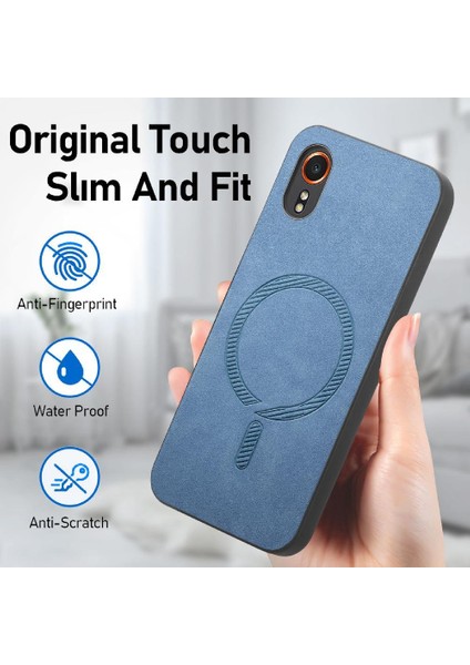 Samsung Galaxy Xcover 7 Hafif Kablosuz Şarj Araba Için Flip Case (Yurt Dışından)