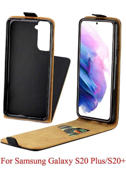 Samsung Galaxy S21 Artı 5g Iş Tarzı Tpu Kapak Için Dikey Flip Case (Yurt Dışından)