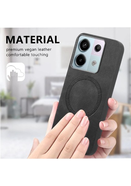 Xiaomi Redmi Not Için Flip Case 13 Pro 5g Kablosuz Şarj Ince Magsafe (Yurt Dışından)