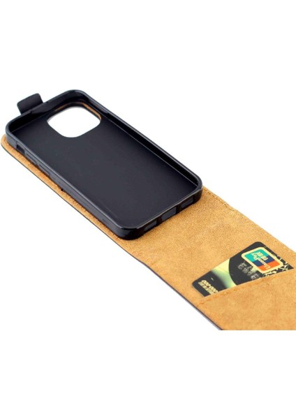 IPhone 13 Mini Tpu Deri Kart Yuvası Koruyucu Için Dikey Flip Case (Yurt Dışından) indirimleri