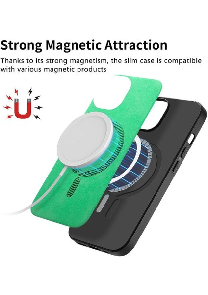 IPhone 14 Için Flip Case Magsafe Araba Mounts Hafif Ince Kablosuz (Yurt Dışından) indirimleri