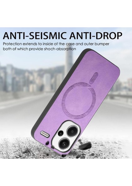 Xiaomi Redmi Not 13 Pro Artı Hafif Ince Magsafe Araba Için Flip Case (Yurt Dışından)