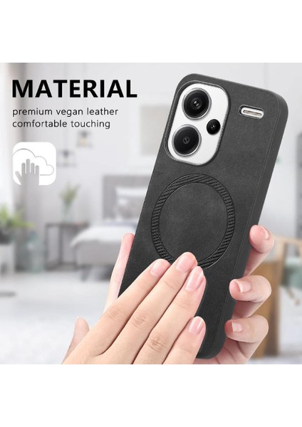 Xiaomi Redmi Not 13 Pro Artı Hafif Ince Magsafe Araba Için Flip Case (Yurt Dışından)