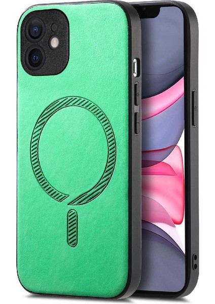 IPhone 11 Için Flip Case Kablosuz Şarj Ince Magsafe Araba Bağlar (Yurt Dışından)
