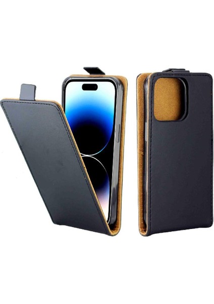 IPhone 15 Için Dikey Flip Case Pro Kart Yuvası Iş Tarzı Koruyucu (Yurt Dışından) indirimleri