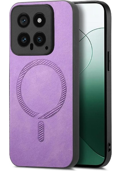 Xiaomi 14 5g Hafif Ince Magsafe Araba Mounts Kablosuz Için Flip Case (Yurt Dışından)